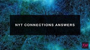 Connections Answer